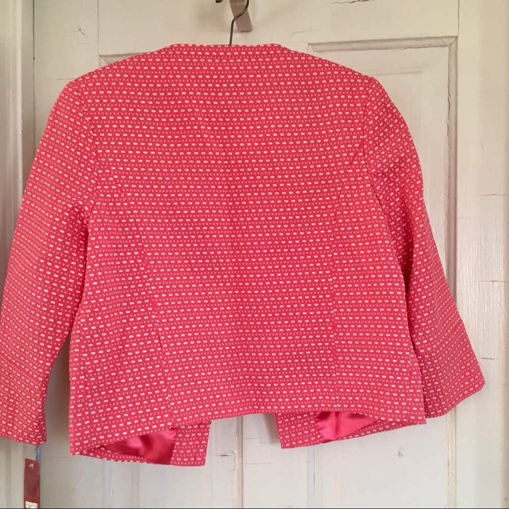Pink Cropped Blazer - Picture 2 of 7